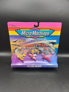 Lot Micro Machines – Gare + Train Bullet Train – Édition 1989 – Occasion